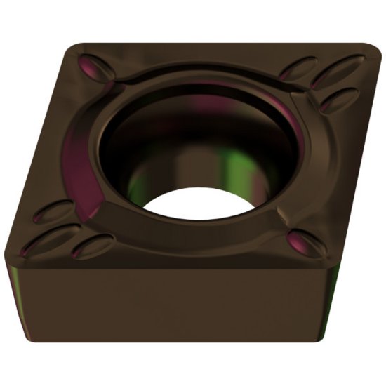 Picture of CCMT32.51EN-SFCTCP135 Ceratizit CCMT09T304EN-SFCTCP135 80.0° Positive Carbide 0.0160 0.41mm Radius Finishing, Semi Finishing