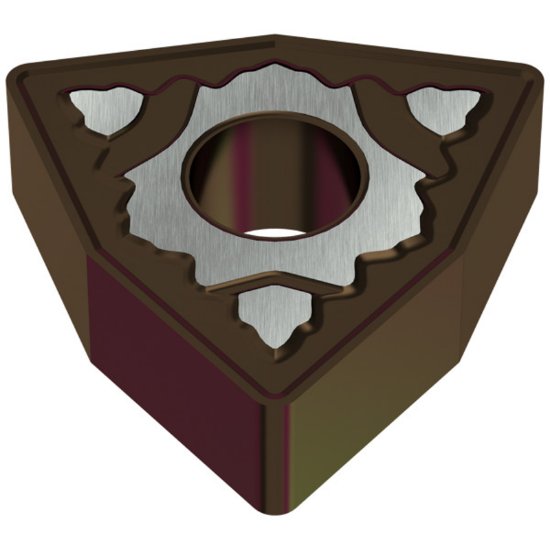 Picture of WNMG432EN M70 CTCP135 Ceratizit WNMG080408EN M70 CTCP135 Trigon Negative Carbide 0.0310 0.79mm Radius Medium, Semi Finishing