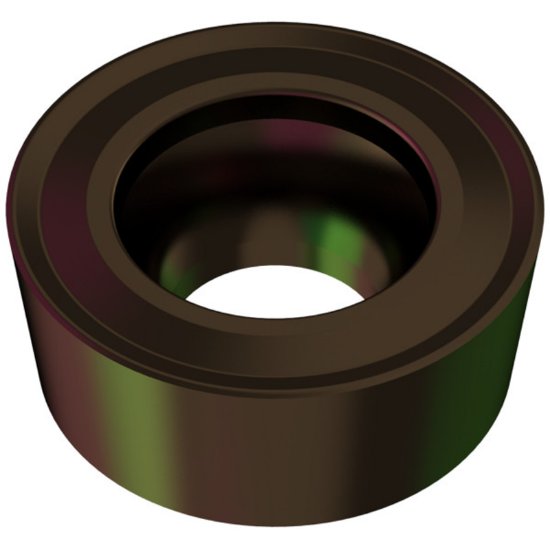 Picture of RCMT 1003MOSN-SM CTCP135 Ceratizit RCMT 1003MOSN-SM CTCP135 Round Positive Carbide 0.1970 5.00mm Radius Medium, Semi Finishing