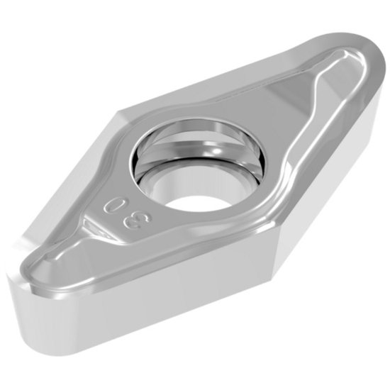 Picture of VCGT332FINE-24P H210T Ceratizit VCGT160408Fine 24P H210T 35.0° Positive Carbide 0.0310 0.79mm Radius Finishing, Semi Finishing