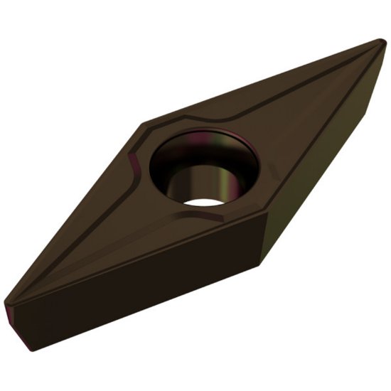 Picture of VCMT332EN-SM CTCP135 Ceratizit VCMT160408EN SM CTCP135 35.0° Positive Carbide 0.0310 0.79mm Radius Medium, Semi Finishing