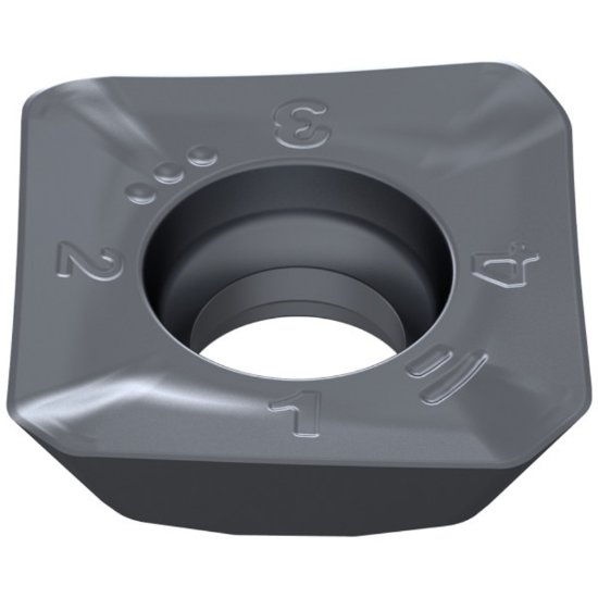 Picture of Ceratizit SFKT 1204AFSR-M50 CTPP235 Milling Insert Square 0.039 Corner Radius TiAlTaN