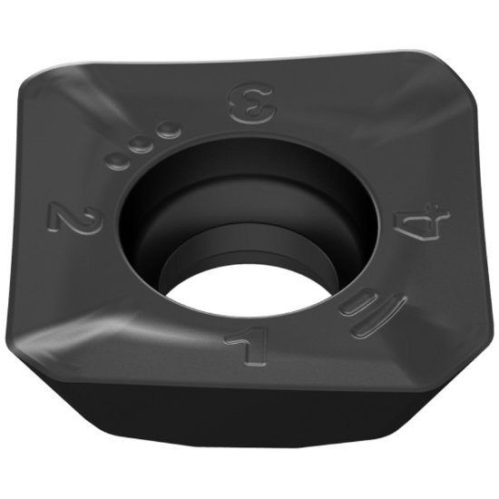 Picture of Ceratizit SFKT 1204AFSR-M50 CTCM235 Milling Insert Square 0.039 Corner Radius TiCN + Al2O3