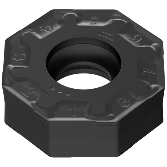 Picture of Ceratizit OAKU 060508SR-M50 CTCM235 Milling Insert Octagonal 0.031 Corner Radius TiCN + Al2O3