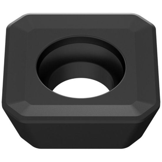 Picture of Ceratizit SDHT 1204AESN-R CTCP230 Milling Insert Square 0.007 Corner Radius TiCN + Al2O3