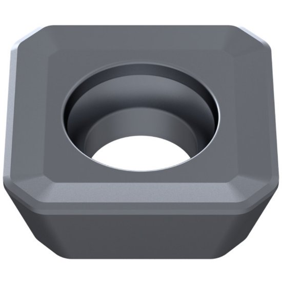 Picture of Ceratizit SDHT 1204AESN-R CTPP235 Milling Insert Square 0.007 Corner Radius TiAlTaN