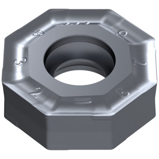 Picture of Ceratizit OAKU 060508SR-F50 CTPP235 Milling Insert Octagonal 0.031 Corner Radius TiAlTaN