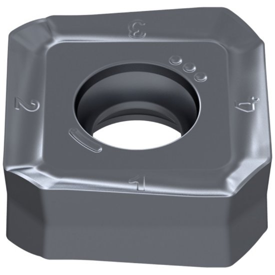 Picture of Ceratizit SAKU 1706ABSR-F50 CTPP235 Milling Insert Square 0.031 Corner Radius TiAlTaN