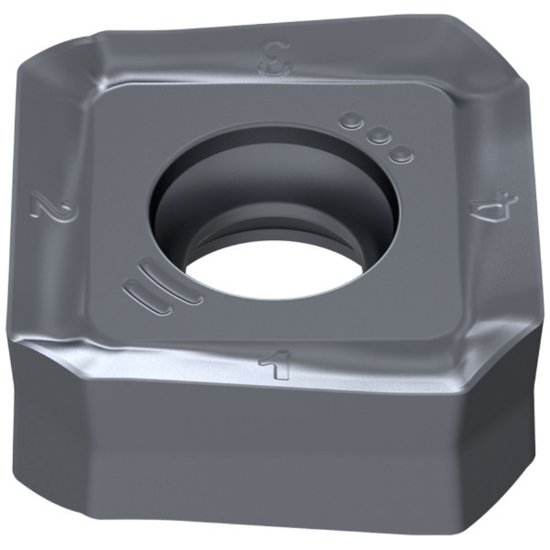 Picture of Ceratizit SAKU 1706ABSR-M50 CTPP235 Milling Insert Square 0.031 Corner Radius TiAlTaN
