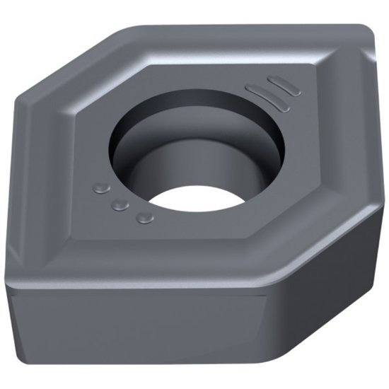 Picture of Ceratizit XAHT 060525SR-M50 CTPP235 Milling Insert Wiper TiAlTaN