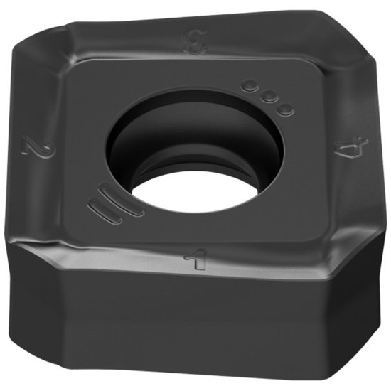 Picture of Ceratizit SAKU 1706ABSR-M50 CTCK215 Milling Insert Square 0.031 Corner Radius TiCN + Al2O3