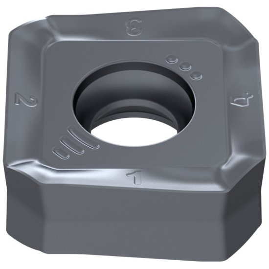 Picture of Ceratizit SAKU 1706ABSR-R50 CTPK220 Milling Insert Square 0.031 Corner Radius TiAlTaN