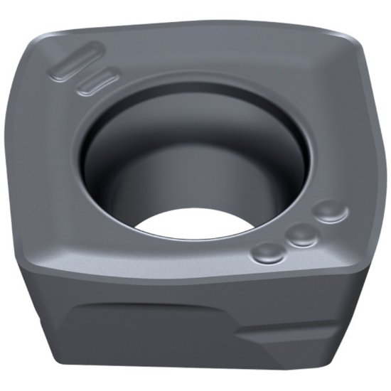 Picture of Ceratizit XPLX 060305SR-M50 CTPM240 Milling Insert Square 0.019 Corner Radius TiAlTaN