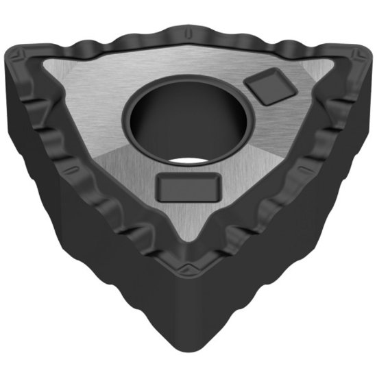 Picture of WNMG431EN XU CTCP125 Ceratizit WNMG080404EN XU CTCP125 Trigon Negative Carbide 0.0160 0.41mm Radius Medium, Semi Finishing