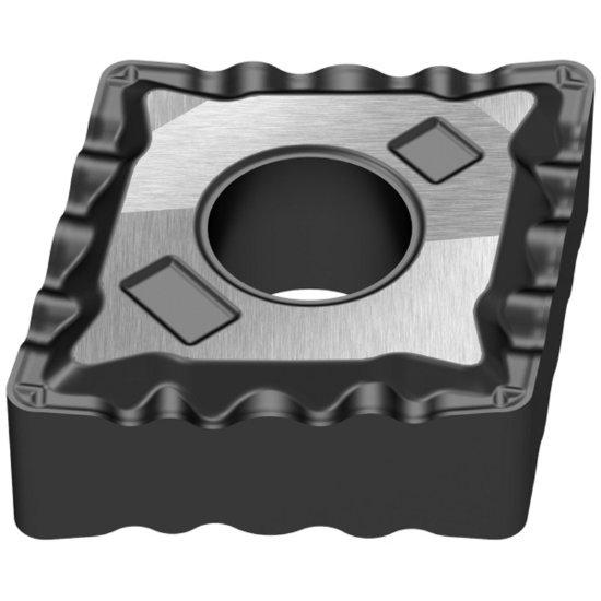 Picture of CNMG431EN-XUCTCP115 Ceratizit CNMG120404EN-XUCTCP115 80.0° Negative Carbide 0.0160 0.41mm Radius Medium, Semi Finishing