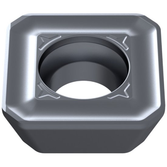 Picture of Ceratizit SDHT 1204AESN-33 CTPM240 Milling Insert Square 0.039 Corner Radius TiAlTaN