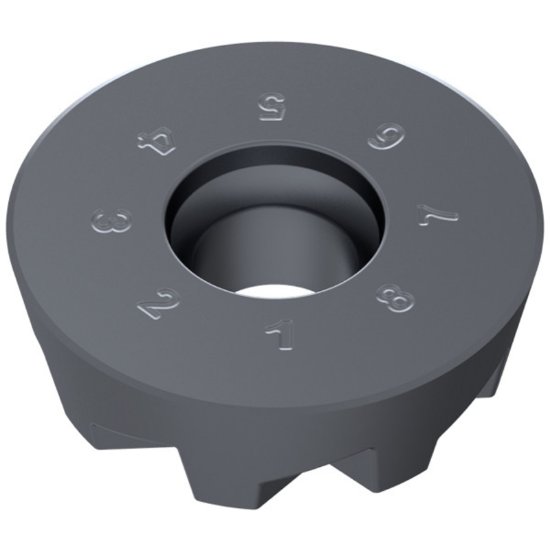 Picture of Ceratizit RPNX 2006M8SN CTPK220 Milling Insert Round 0.394 Corner Radius TiAlTaN