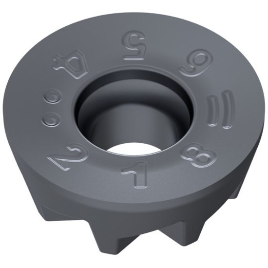 Picture of Ceratizit RPHX 10T3M8EN-M30 CTPM240 Milling Insert Round 0.197 Corner Radius TiAlTaN