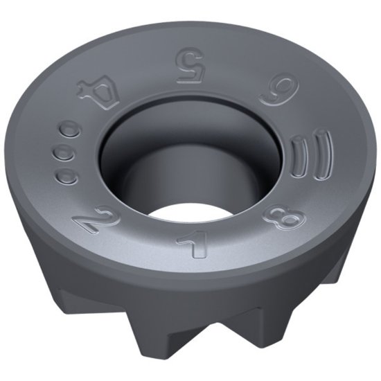 Picture of Ceratizit RPHX 1204M8SN-M50 CTPM240 Milling Insert Round 0.236 Corner Radius TiAlTaN