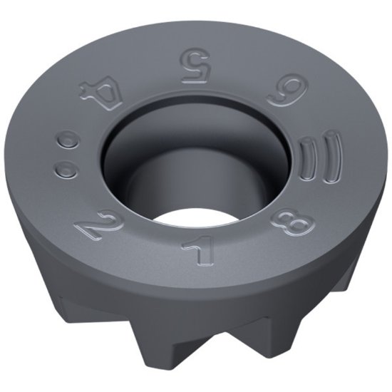 Picture of Ceratizit RPHX 1204M8EN-M30 CTPM240 Milling Insert Round 0.236 Corner Radius TiAlTaN