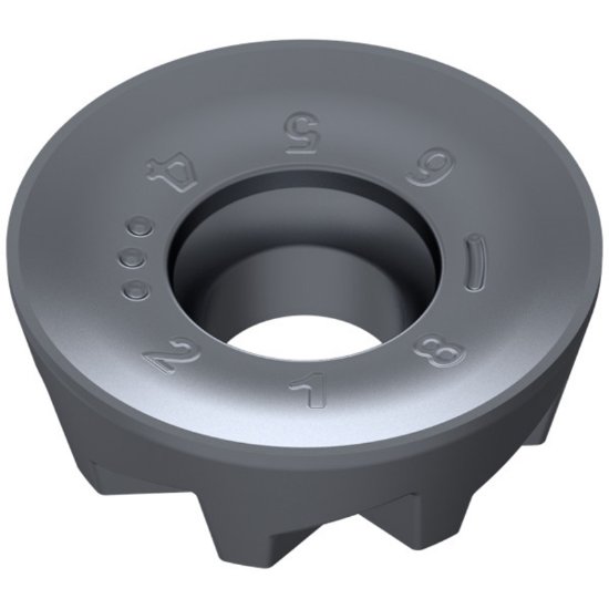 Picture of Ceratizit RPHX 1605M8SN-F50 CTPM240 Milling Insert Round 0.315 Corner Radius TiAlTaN