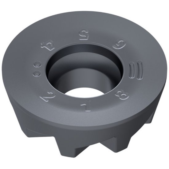 Picture of Ceratizit RPHX 1605M8EN-M30 CTPM240 Milling Insert Round 0.315 Corner Radius TiAlTaN