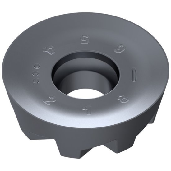 Picture of Ceratizit RPNX 2006M8SN-F50 CTPM240 Milling Insert Round 0.394 Corner Radius TiAlTaN