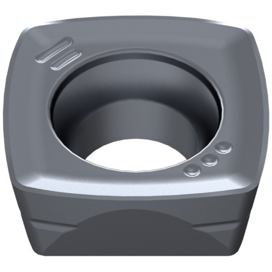 Picture of Ceratizit XDLX 09T308SR-M50 CTPM225 Milling Insert Square 0.031 Corner Radius TiAlTaN