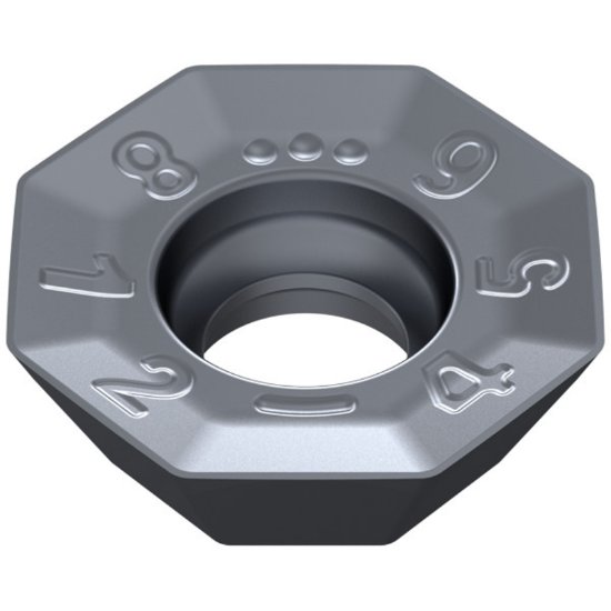 Picture of Ceratizit OFHT 040305SN-F50 CTPM225 Milling Insert Octagonal 0.019 Corner Radius TiAlTaN