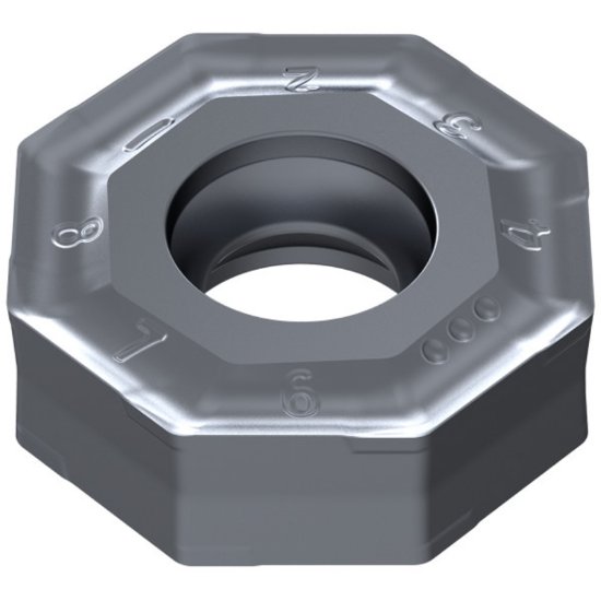 Picture of Ceratizit OAKU 060508SR-F50 CTPM225 Milling Insert Octagonal 0.031 Corner Radius TiAlTaN