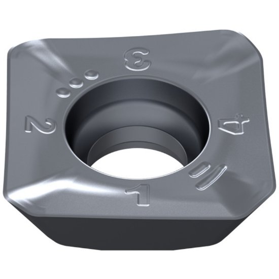 Picture of Ceratizit SFKT 1204AFSR-M50 CTPM225 Milling Insert Square 0.039 Corner Radius TiAlTaN