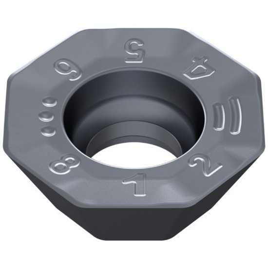 Picture of Ceratizit OFHT 050410SN-M50 CTPM225 Milling Insert Octagonal 0.039 Corner Radius TiAlTaN