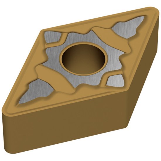 Picture of DNMG332EN-M70 CTC2135 Ceratizit DNMG110408EN-M70 CTC2135 55.0° Negative Carbide 0.0310 0.79mm Radius Medium, Semi Finishing