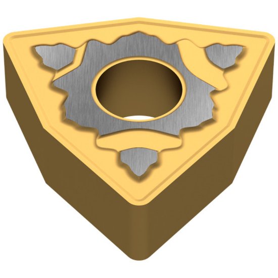 Picture of WNMG432EN M70 CTC2135 Ceratizit WNMG080408EN M70 CTC2135 Trigon Negative Carbide 0.0310 0.79mm Radius Medium, Semi Finishing