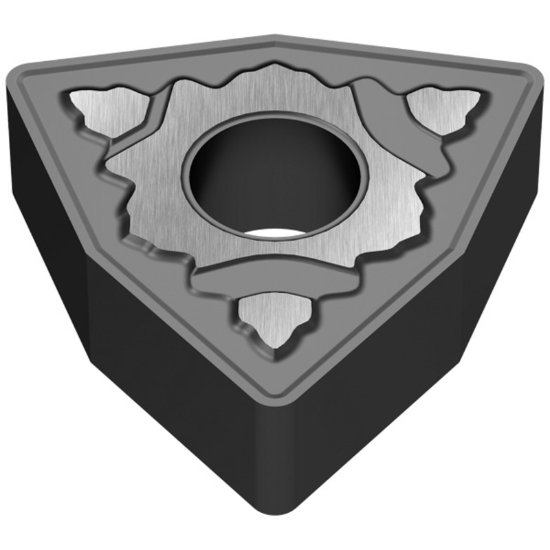 Picture of WNMG432EN M70 CTCK120 Ceratizit WNMG080408EN M70 CTCK120 Trigon Negative Carbide 0.0310 0.79mm Radius Medium, Semi Finishing