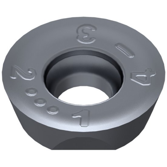 Picture of Ceratizit RDHX 0802M4SN-F50 CTPM240 Milling Insert Round 0.157 Corner Radius TiAlTaN