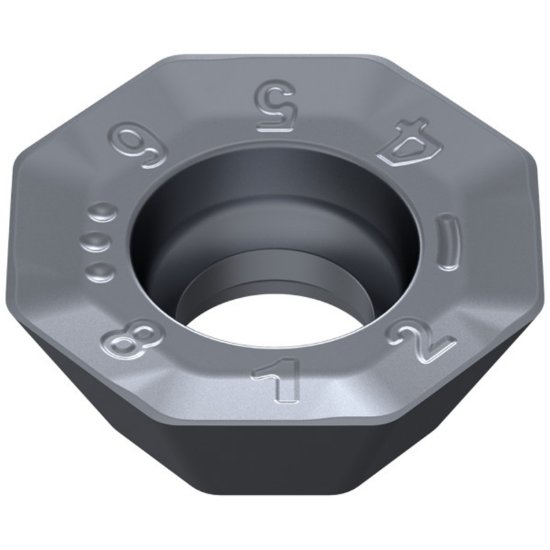Show details for Ceratizit OFHT 050410SN-F50 CTPP235 Milling Insert Octagonal 0.039 Corner Radius TiAlTaN Picture of Ceratizit OFHT 050410SN-F50 CTPP235 Milling Insert Octagonal 0.039 Corner Radius TiAlTaN