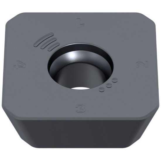 Picture of Ceratizit SDKT 1907AESN-R50 CTPM225 Milling Insert Square 0.062 Corner Radius TiAlTaN