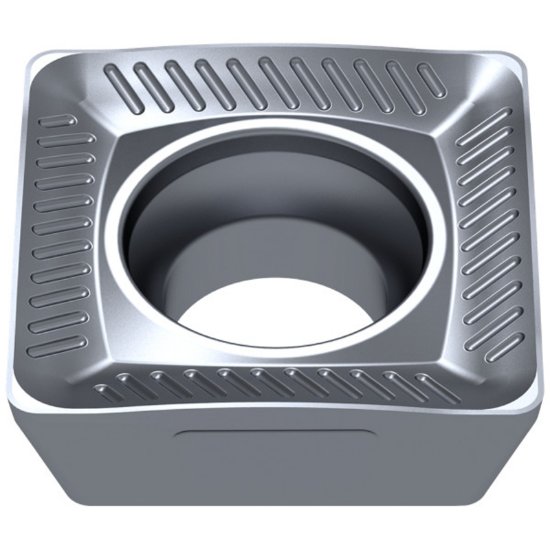 Picture of Ceratizit SDMT 1205ZZSN-29 CTPM240 Milling Insert Square 0.031 Corner Radius TiAlTaN