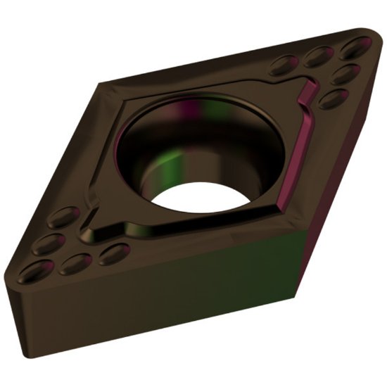 Picture of DCGT21.5.5EN-CF05 CTEP110 Ceratizit DCGT070202EN-CF05 CTEP110 55.0° Positive Carbide 0.0080 0.20mm Radius Medium, Semi Finishing