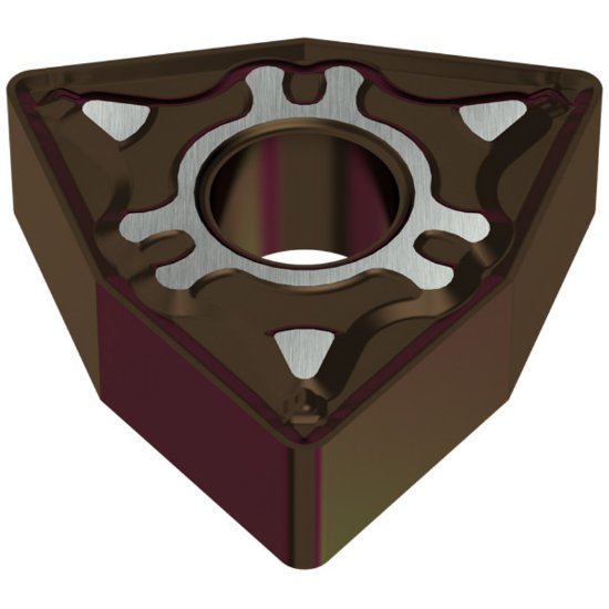 Picture of WNMG434EN M50 CTCP135 Ceratizit WNMG080416EN M50 CTCP135 Trigon Negative Carbide 0.0630 1.60mm Radius Medium, Semi Finishing