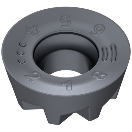 Picture of Ceratizit RPHX 10T3M8SN-M50 CTPP235 Milling Insert Round 0.197 Corner Radius TiAlTaN