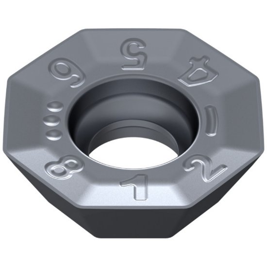 Picture of Ceratizit OFHT 040305SN-F50 CTPP225 Milling Insert Octagonal 0.019 Corner Radius TiAIn + TiN