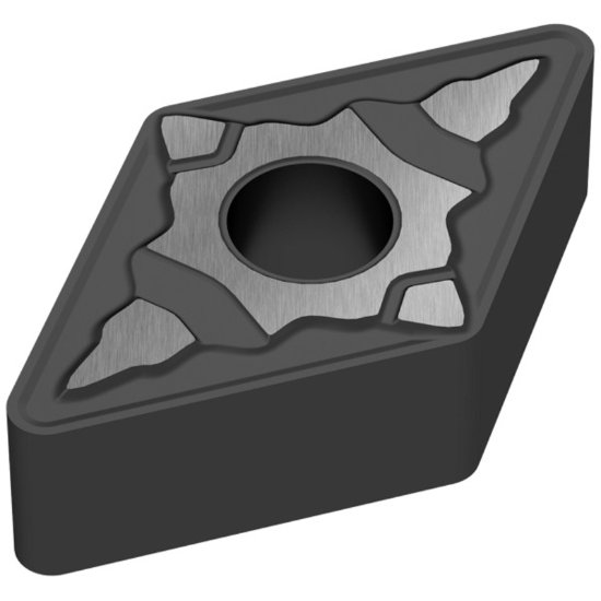 Picture of DNMG442EN-M70 CTCK120 Ceratizit DNMG150608EN-M70 CTCK120 55.0° Negative Carbide 0.0320 0.81mm Radius Medium, Semi Finishing