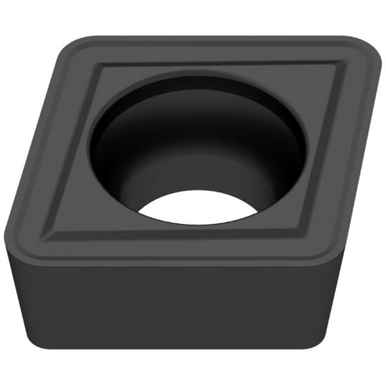 Picture of CCMT21.52EN-SMCTCK120 Ceratizit CCMT060204EN-SMCTCK120 80.0° Positive Carbide 0.0160 0.41mm Radius Finishing, Semi Finishing