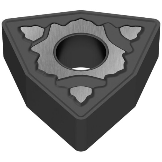 Picture of WNMG432EN M70 CTCK110 Ceratizit WNMG080408EN M70 CTCK110 Trigon Negative Carbide 0.0310 0.79mm Radius Medium, Semi Finishing