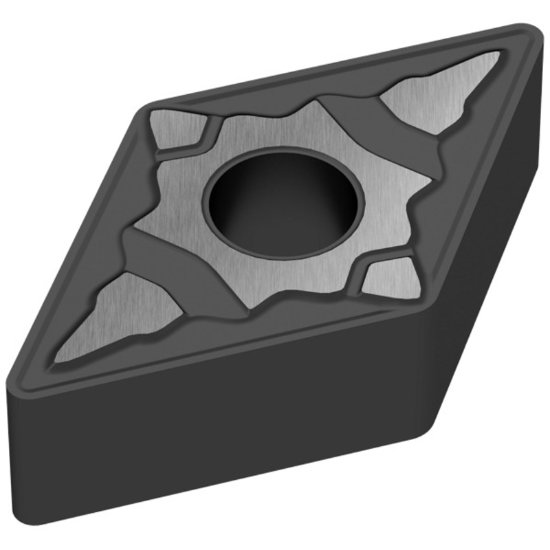 Picture of DNMG432EN-M70 CTCK110 Ceratizit DNMG150408EN-M70 CTCK110 55.0° Negative Carbide 0.0320 0.81mm Radius Medium, Semi Finishing