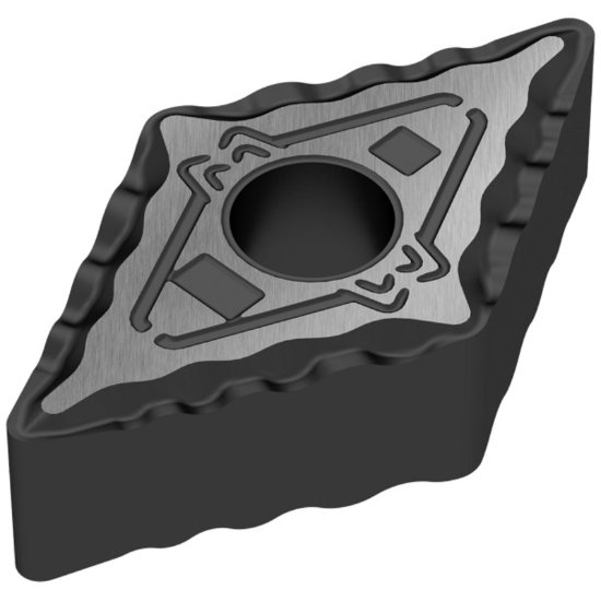 Picture of DNMG432EN-F50 CTCP125 Ceratizit DNMG150408EN-F50 CTCP125 55.0° Negative Carbide 0.0320 0.81mm Radius Medium, Semi Finishing