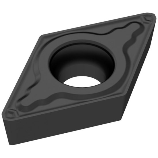 Picture of DCMT32.52EN-SMQ CTCP115 Ceratizit DCMT11T308EN-SMQ CTCP115 55.0° Positive Carbide 0.0310 0.79mm Radius Medium, Semi Finishing