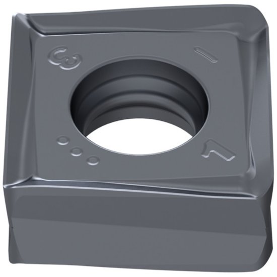 Picture of Ceratizit SNHU09T308SR-F50 CTPM240 Milling Insert Square 0.031 Corner Radius TiAlTaN